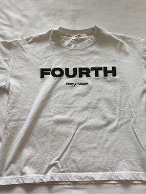 Runway Collection White Graphic T-Shirt